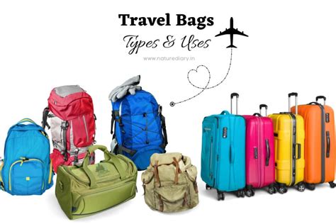 types of travel bags